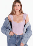 Blusa tipo corset sin mangas - SUMMER.LILA