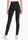 Legging deportivo color negro para mujer - Flashy