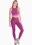 Top deportivo sin mangas color magenta para mujer - Flashy