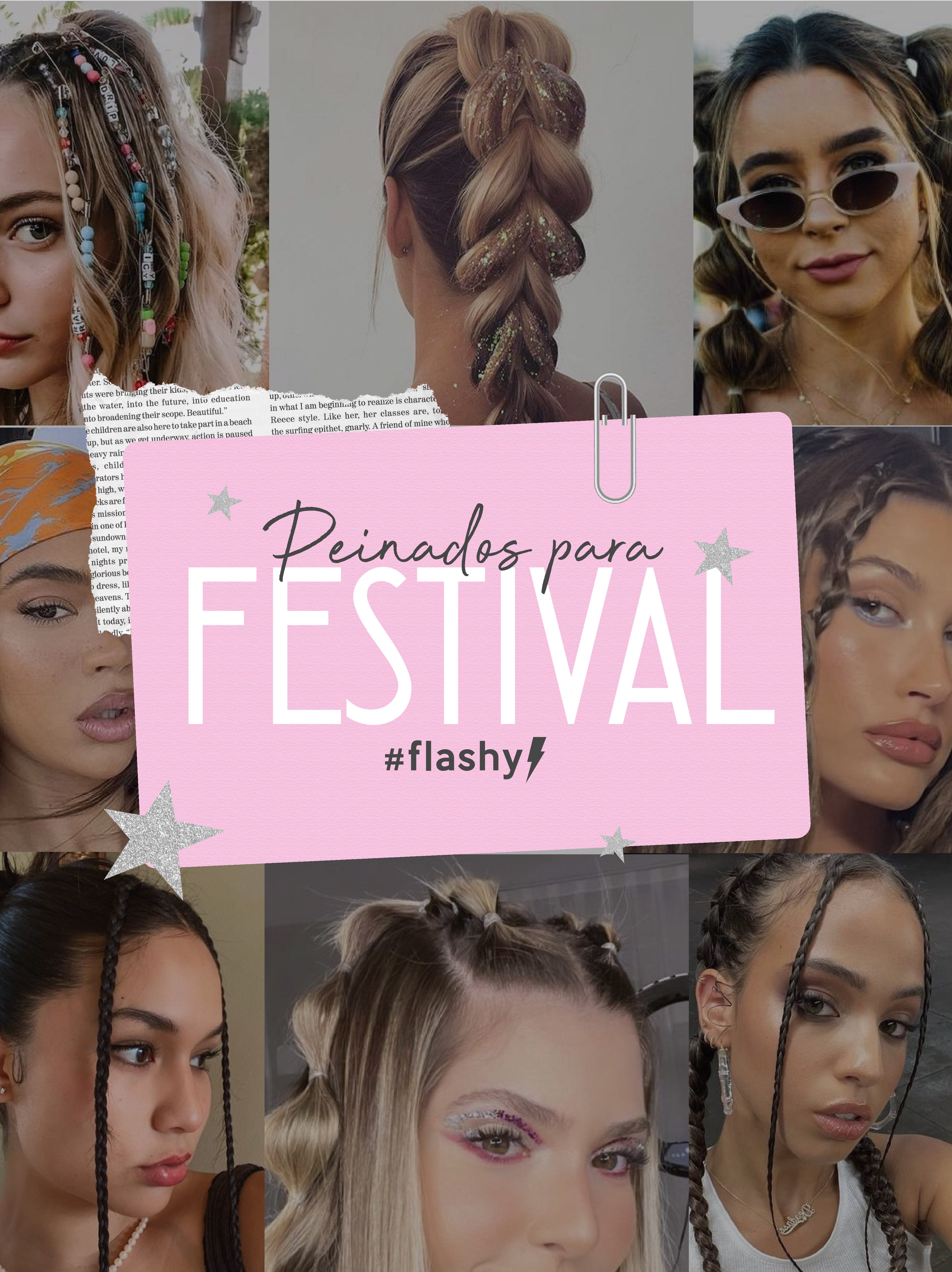 Los peinados más top para lograr tu look festivalero