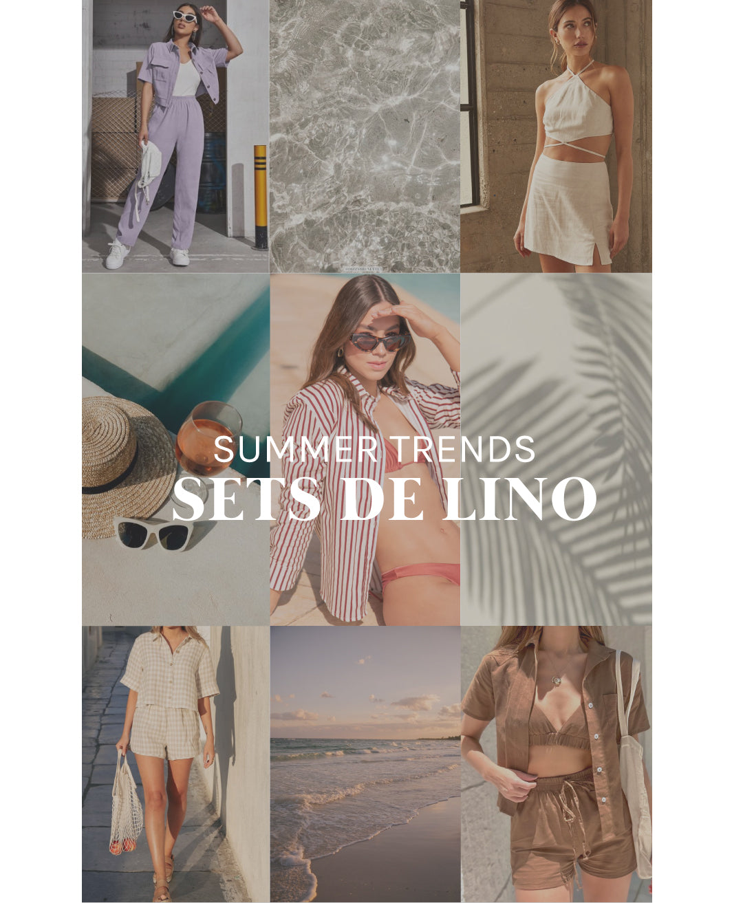 Sets de lino: la tendencia de verano del 2023