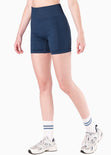 Biker deportivo color azul para mujer - Flashy