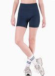 Biker deportivo color azul para mujer - Flashy