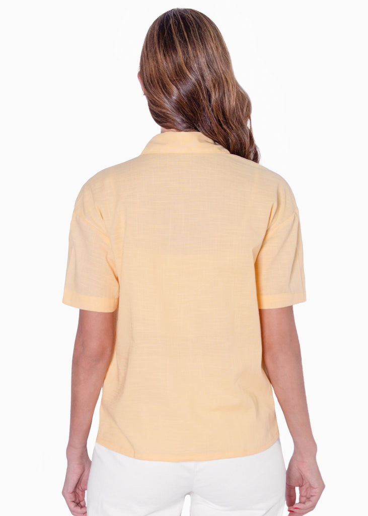 Blusa de botones manga corta - ORINTHIA