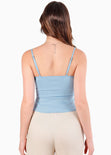 Blusa de tiras con cortes y bolero - AGAPANTO
