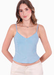 Blusa de tiras con cortes y bolero - AGAPANTO