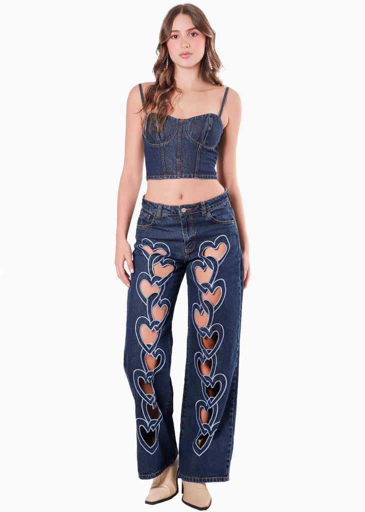 Blusa de tiras tipo corset para mujer - Flashy