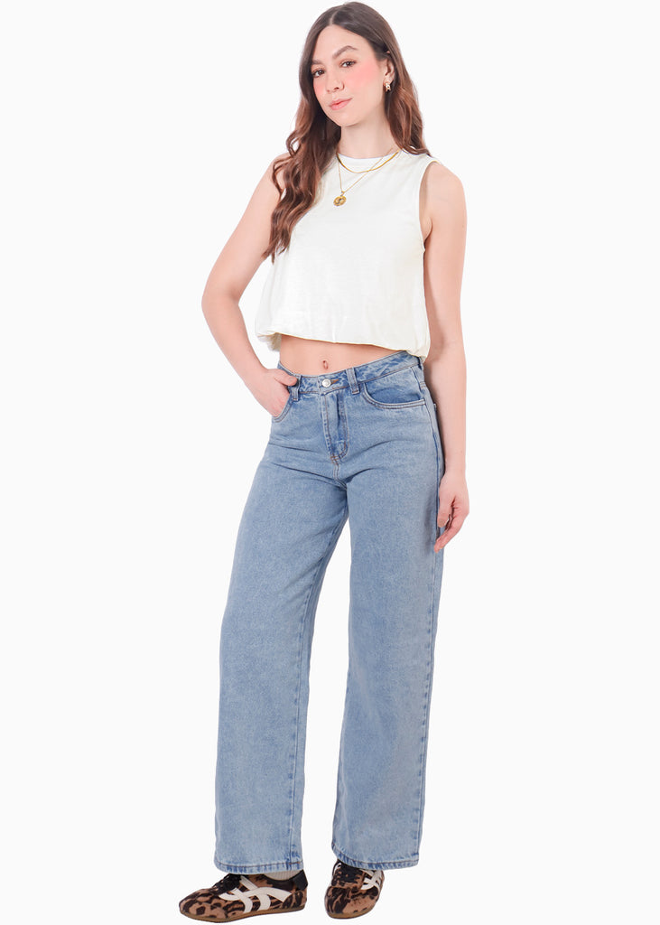 Camiseta manga sisa con ruedo tipo globo - FRAMBUESA