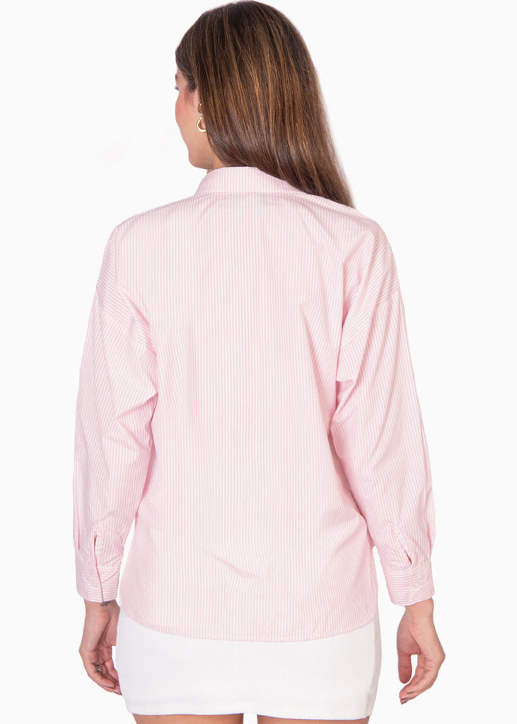 Blusa manga larga de botones - PRESLIE