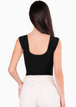 Blusa tipo corset sin mangas - SUMMER.NEGRO