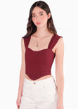 Blusa tipo corset sin mangas - SUMMER.VINO