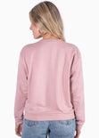 Buzo con estampado "Hawaii" color rosado para mujer - Flashy