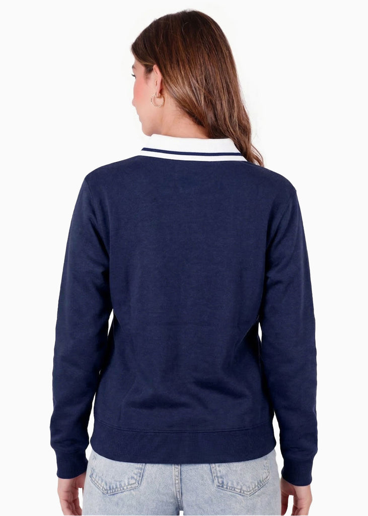 Buzo con cuello tejido - MEXICO