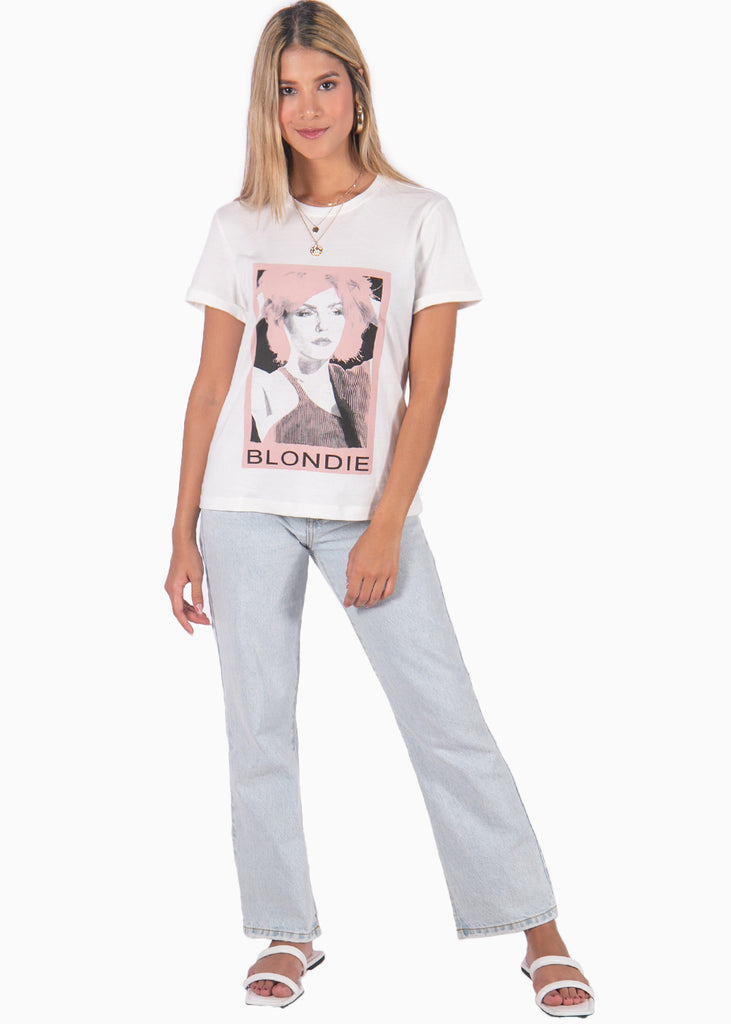 Camiseta con estampado "Blondie" - TALA
