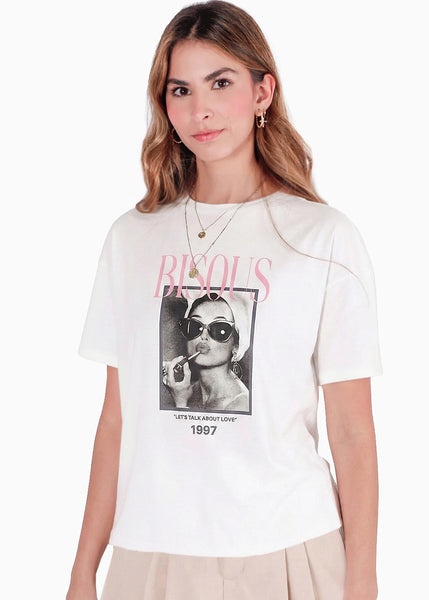 Camiseta con estampado de mujer - SHIMMER