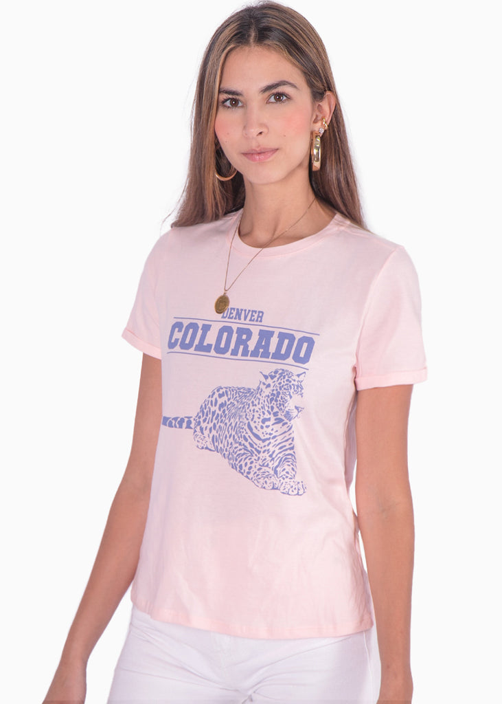 Camiseta con estampado "Denver Colorado" - LORRAINE