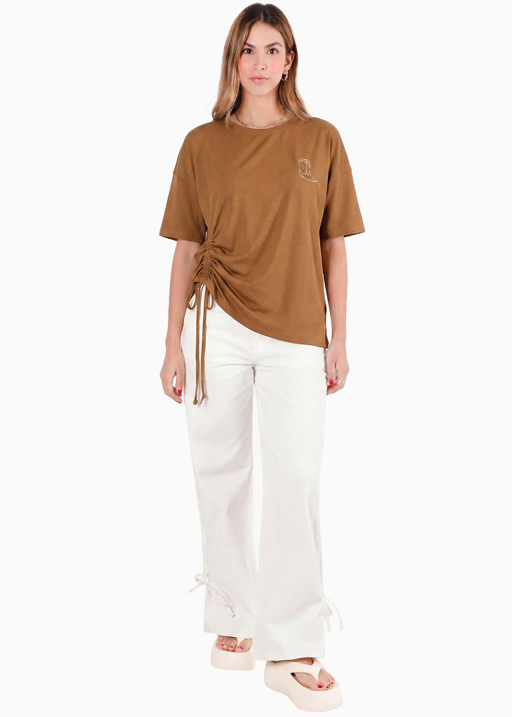 Camiseta con tunel en frente - BRETAÑA.CAFE