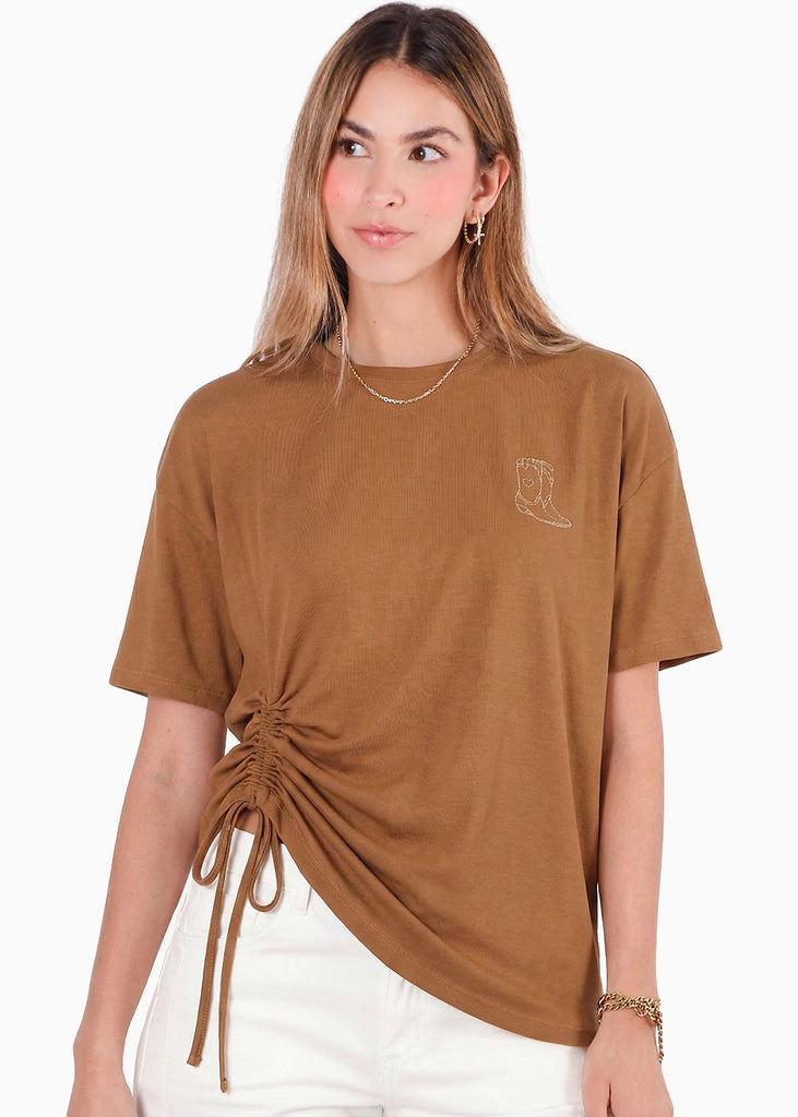 Camiseta con tunel en frente - BRETAÑA.CAFE