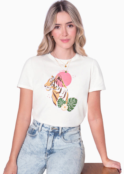 Camiseta estampada "La dolce vita" - PERSEFONE