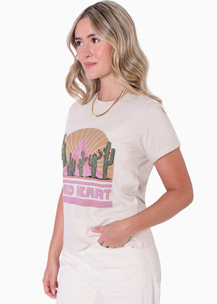 Camiseta estampada "Wild Heart" - NOOR