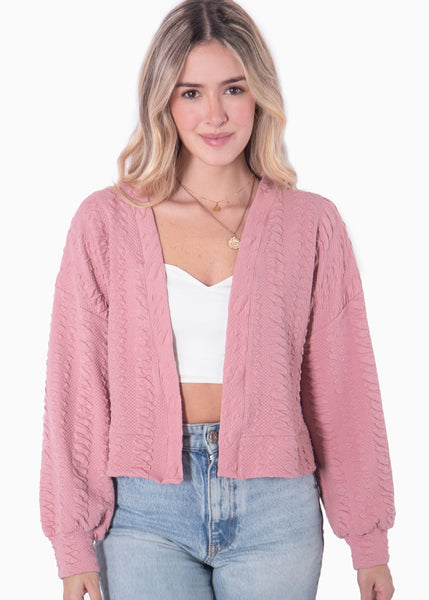 Cardigan manga larga - IRIS