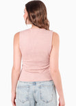 Blusa con anudados enfrente para mujer - Flashy