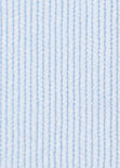 Chaleco corto de corduroy tipo sastre y con botones color azul para mujer - Flashy