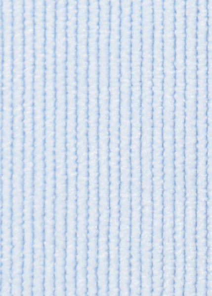 Chaleco corto de corduroy tipo sastre y con botones color azul para mujer - Flashy
