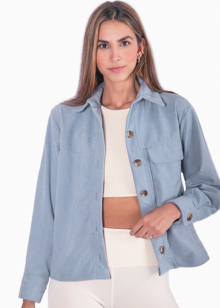 Chaqueta de corduroy  para mujer - Flashy