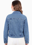 Chaqueta denim con bolsillos en frente - GALENA