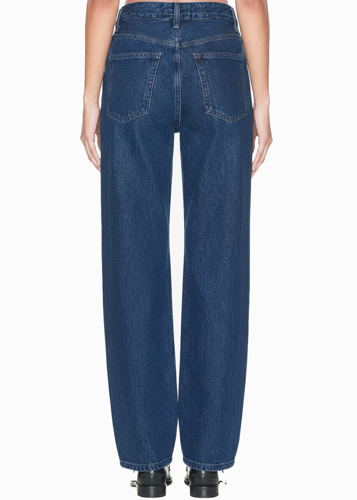 Jean Wide Leg tiro medio con cortes delanteros  - CAMBERRA