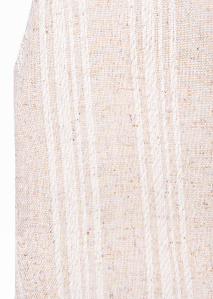 Crop top de tiras tipo lino con rayas - PATSY
