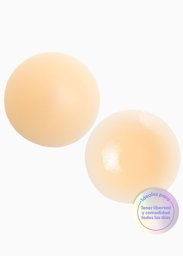 Cubre pezones circulares de silicona reutilizables para mujer - Flashy