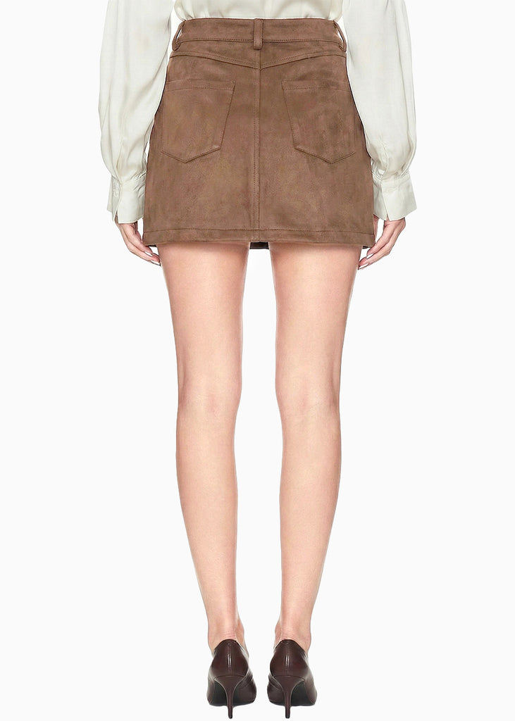 Falda corta con cierre - CURUBA