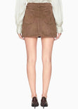 Falda corta con cierre - CURUBA