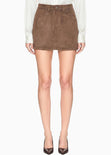 Falda corta con cierre - CURUBA