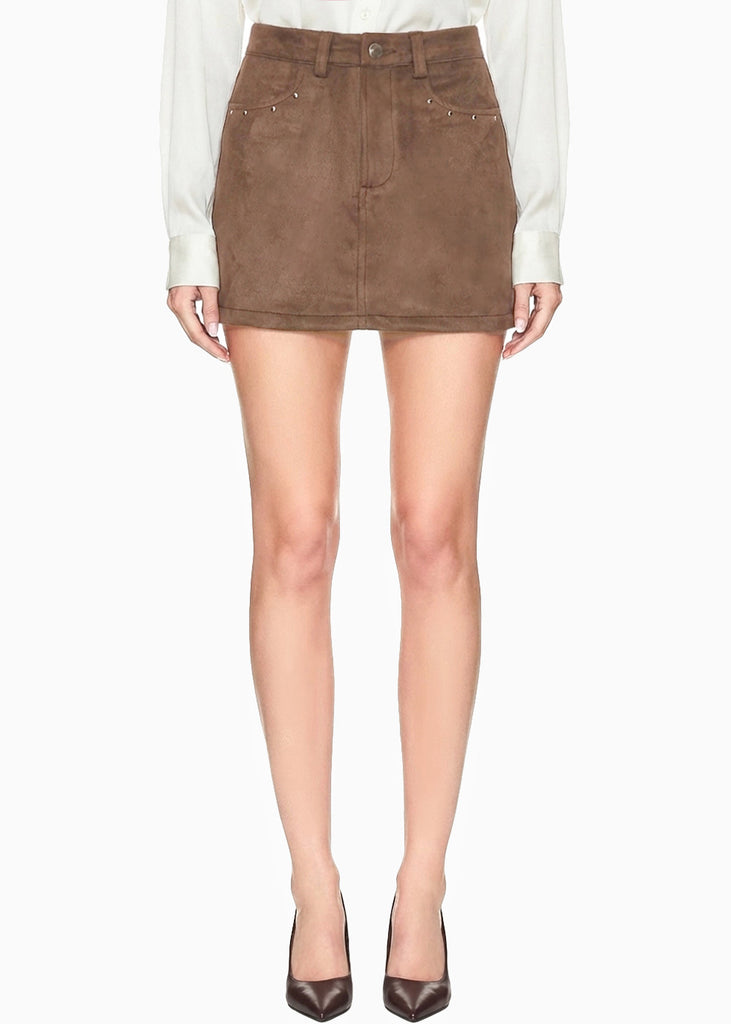 Falda corta con cierre - CURUBA