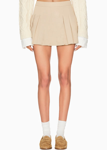 Falda corta con prenses - OCHUVA