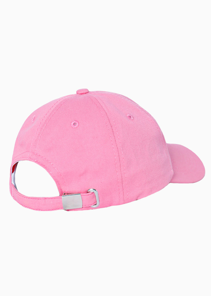 Gorra con bordado "Paris" color rosado para mujer - Flashy