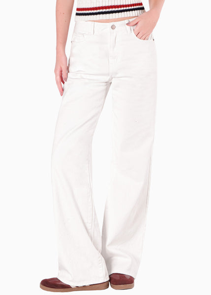 Jean wide leg tiro medio - XENA