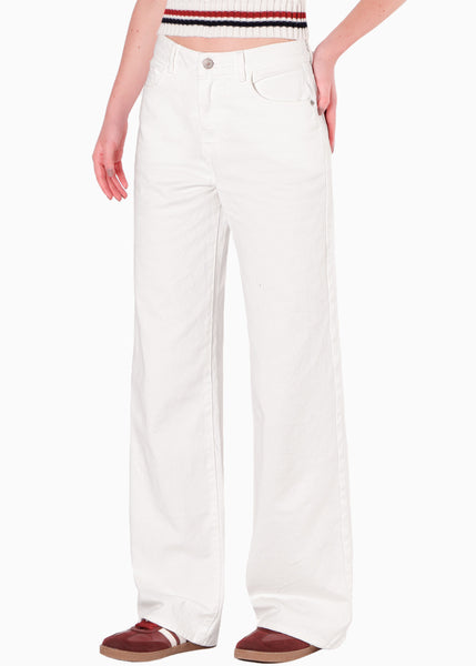 Jean wide leg tiro medio - XENA
