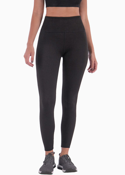 Legging deportivo color negro para mujer - Flashy