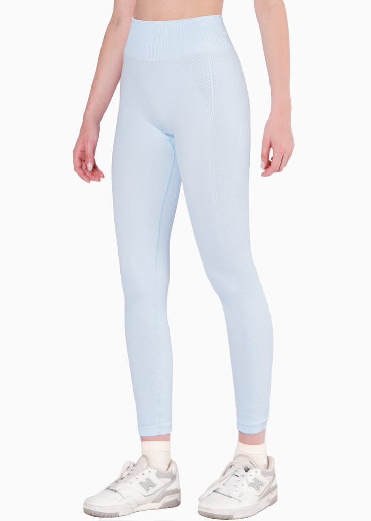 Legging deportivo color azul para mujer - Flashy
