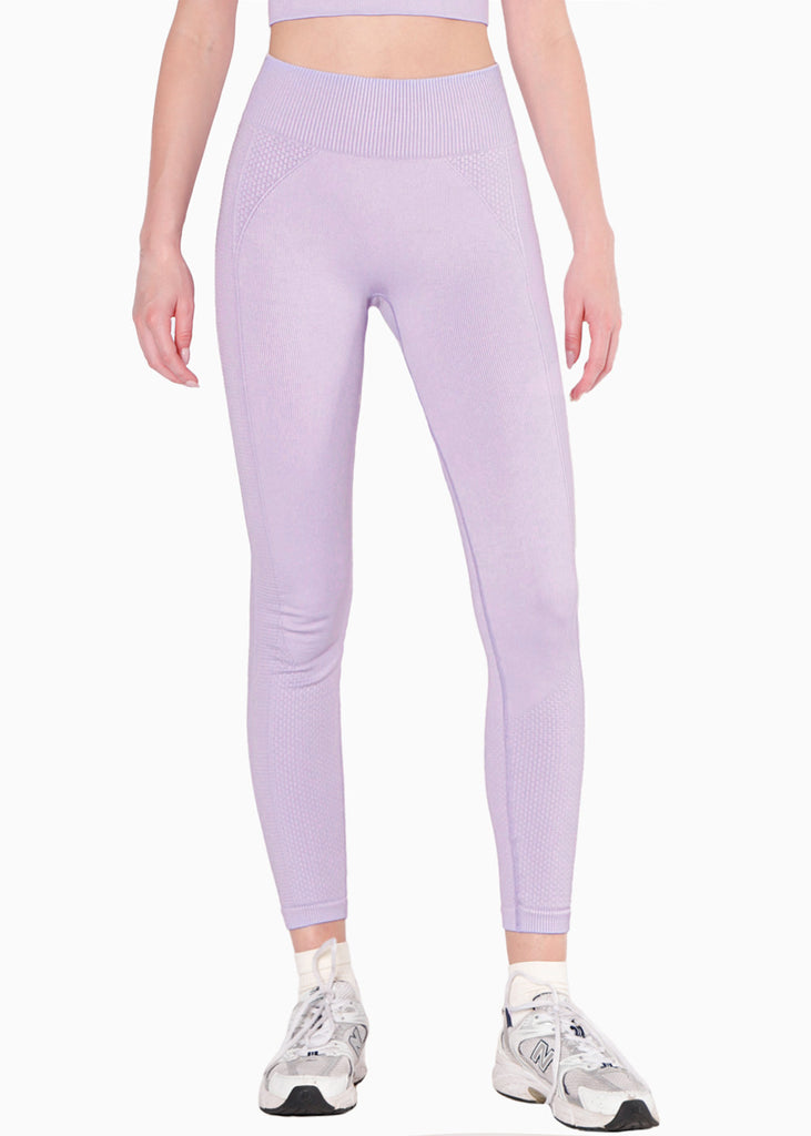 Legging deportivo color lila para mujer - Flashy