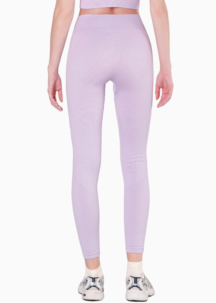 Legging deportivo color lila para mujer - Flashy