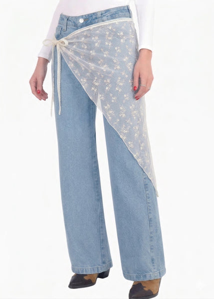 Pañoleta decorativa en encaje - TAPALPA