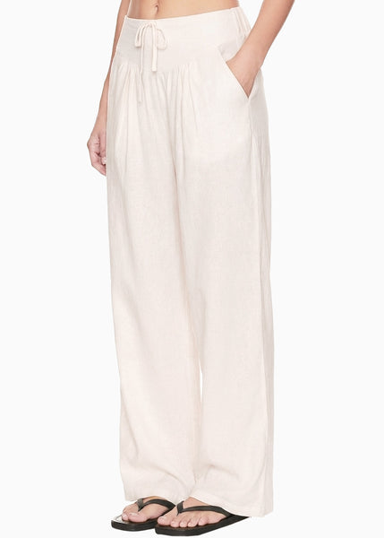 Pantalón en tela tipo lino - TAXCO