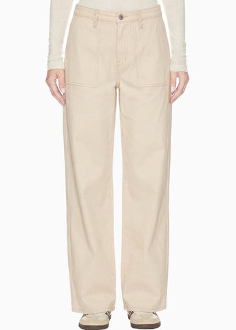 Pantalón recto con bolsillos - POMELO