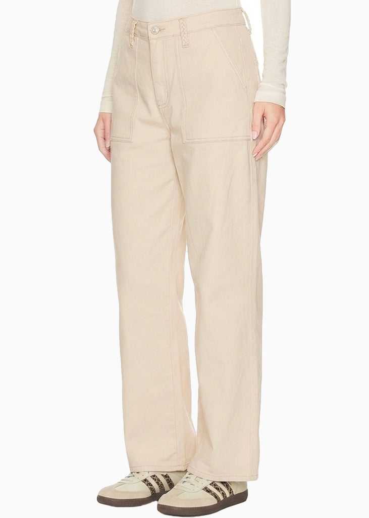 Pantalón recto con bolsillos - POMELO