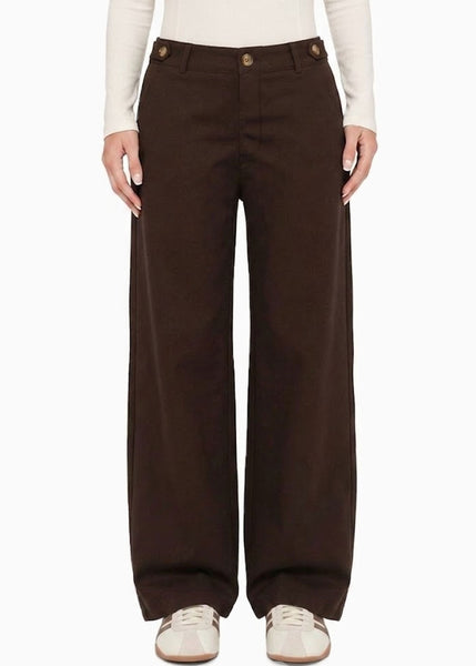 Pantalón tipo sastre con detalles en la pretina - NATA